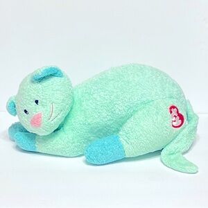 Ty Pillow Pals Kittybaby  12” Plush with rattle inside